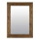 MirrorOutlet Large Rustic Solid Wood Wall Mirror 3Ft2 X 2Ft6 (96cm X 76cm), 93x68 1