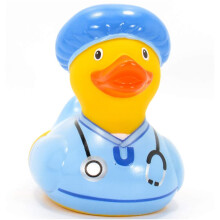 Bud Duck Deluxe Medic Rubber Duck Collectable Bath Toy Novelty Gift