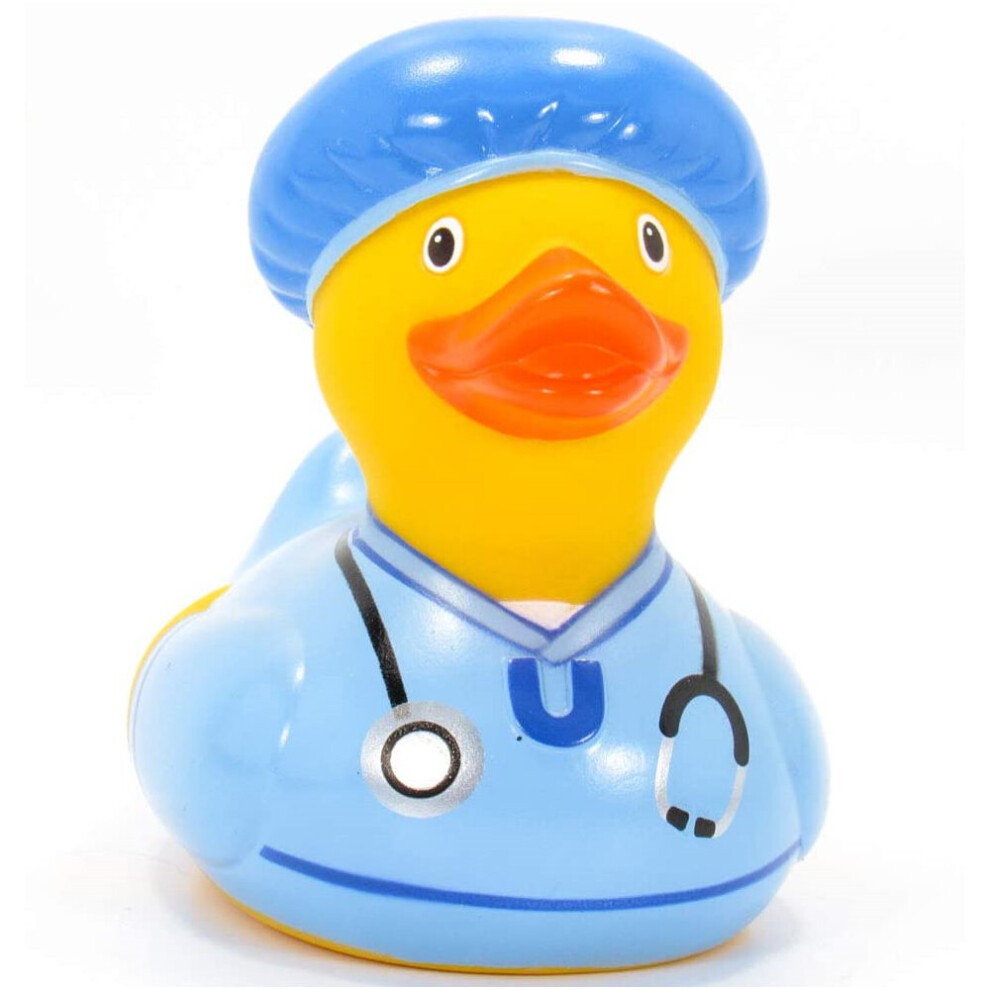 Bud Duck Deluxe Medic Duck Rubber Collectable Bath Toy Novelty Ducks Gift - Image 2