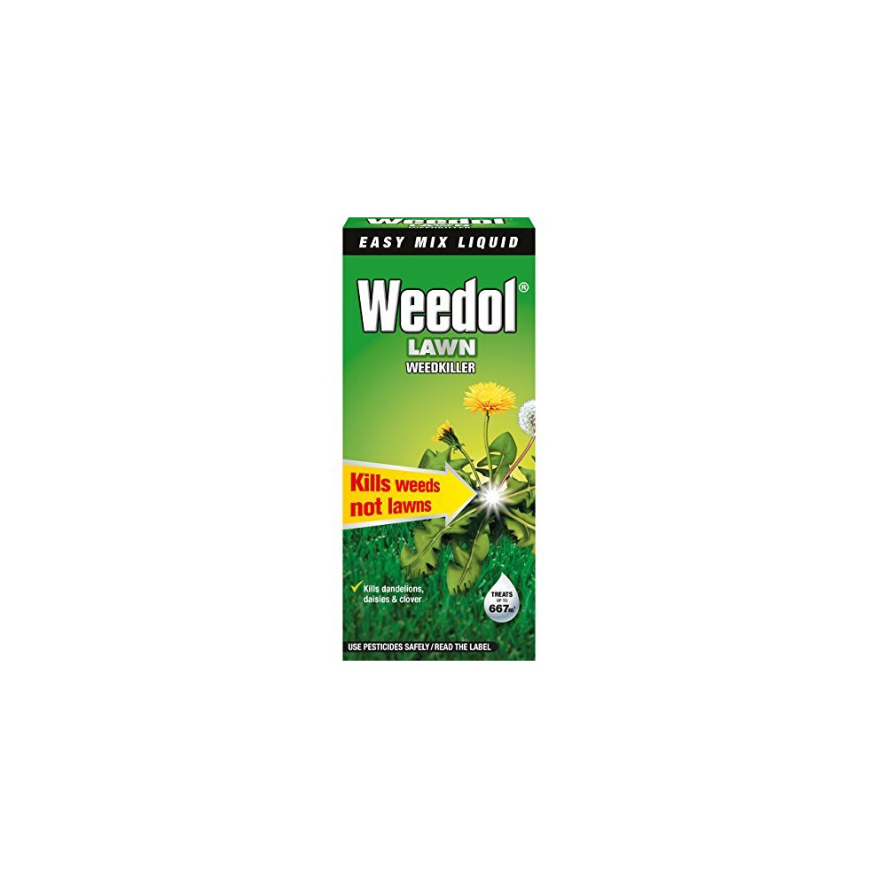 Weedol 1 litre Lawn Weed Killer Concentrate Liquid