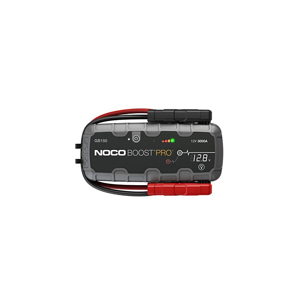 NOCO Boost HD GB150 3000 Amp 12-Volt UltraSafe Portable Lithium Car Battery Booster Jump Starter Power Pack For Up To 10-Liter Petrol And Diesel