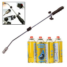 Bond Hardware Butane Gas Weed Wand Blowtorch Garden Torch Weeds Killer Burner + 4 Gas Refills