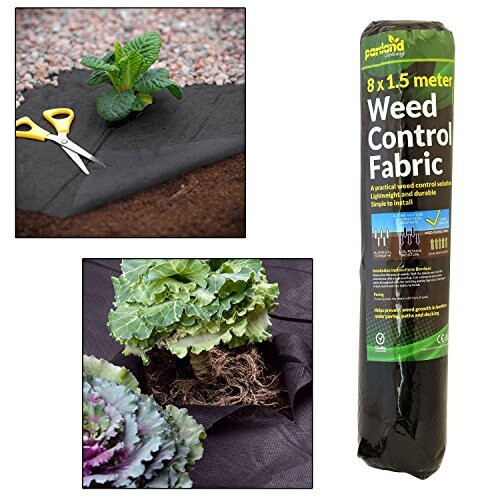 Parkland Premium Weed Membrane 1.5M x 8M Weed Control Fabric Ground