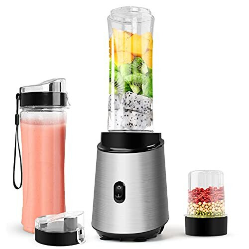 TENSWALLIII Personal Blender Mixer Smoothie Maker Small Juice Food
