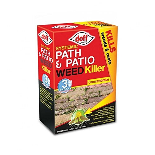 Doff Doff Systemic Path & Patio Weedkiller - 3 x 100ml Sachets