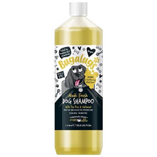 Dog Shampoo for Itchy Skin by Bugalugs Antibacterial And Antifungal Natural Medicated Safe Sensitive Formula - Fast Absorbing Skin Cooling First