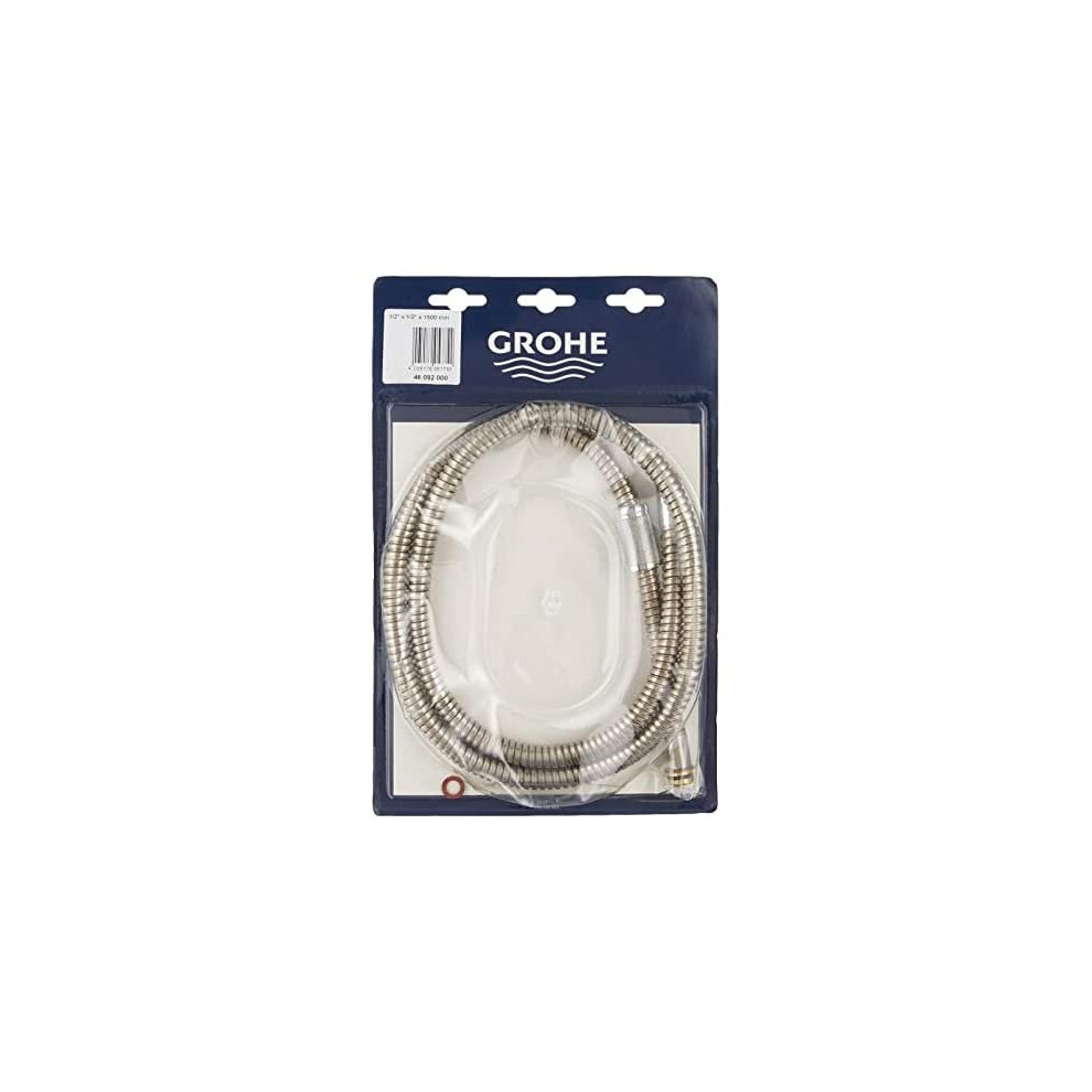 Grohe Shower hose G1 / 2 inch M15 x 1 | Exclusively for sink mixers with pull-out spout | 1500 mm | 46092000