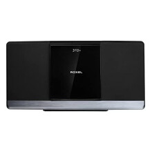 Roxel RCD-320 Micro Hifi System CD Player with DAB/DAB+/ FM RADIO, BLUETOOTH , USB and AUX in connection, Remote Control, Sleek & Flat Design wit