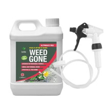 Enviro Works - Weed Gone - 2.5L Fast Acting weedkiller - Long Hose Trigger - (Ready to use) See results within 24 hours