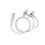 Croydex Croydex Removeable Push-Fit Secura Bath Shower Set, White 1