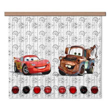 Tenda - AG DESIGN - Auto Disney - Multicolore - 180 x 160 cm - 2 pezzi