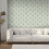 Muriva Eden Wallpaper Collection Retro Leaf Natural Muriva M32207 1