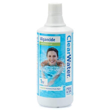 Clearwater CH0006 Algaecide Algae Remover for Swimming Pool and Spa Hot Tub Water Treatment, Highly Effective Formula, 1 Litre