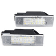 New 2PCS LED License Plate Light For Mercedes-Benz Sprinter W906 Vito Viano W639 2006-on