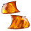 New Front Parking Side Corner Light Cover Amber Shell Left/Right for BMW E46 3 Series M3 2