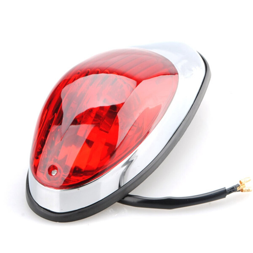New 235x96x70mm LED Rear Tail SidE-mount Plate Light Red