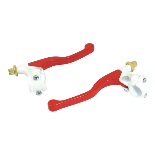 Bike It Universal Short Red Lever / White Perch Assembly Set