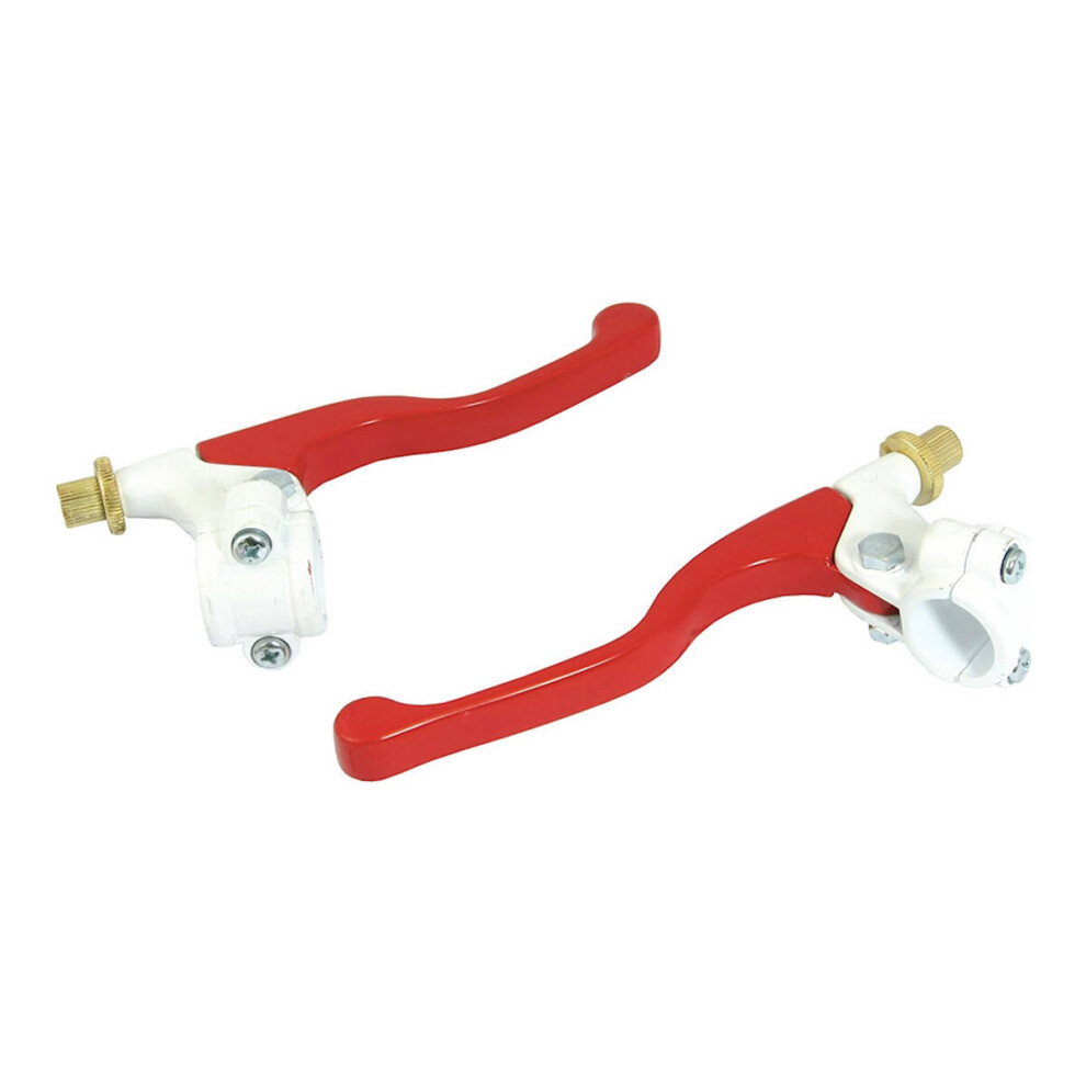 Bike It Universal Short Lever / Perch Assembly Set Red/White 5034862059642
