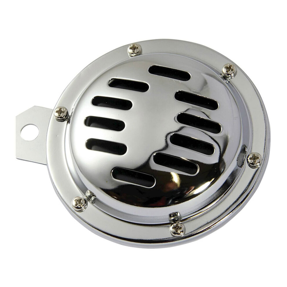Bike It Universal Slitted Horn Chrome - 12V 5034862059161