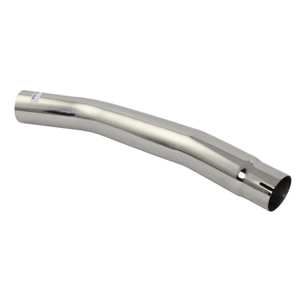 Bike It Viper Exhaust Can Connecting Link Pipe For Yamaha Yzf-R6 - 98-02 Silver 5034862046895