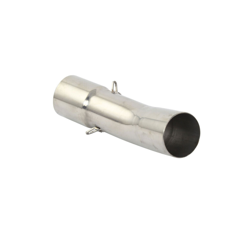 Bike It Viper Exhaust Can Connecting Link Pipe For Bmw F 800 R - 09-19 Silver 5034862359483
