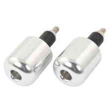 Bike It Handlebar Bar End Weights Chrome For Yamaha R1