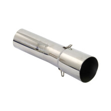 Bike It Viper Exhaust Can Connecting Link Pipe Silver For BMW F800 GS - 08-18