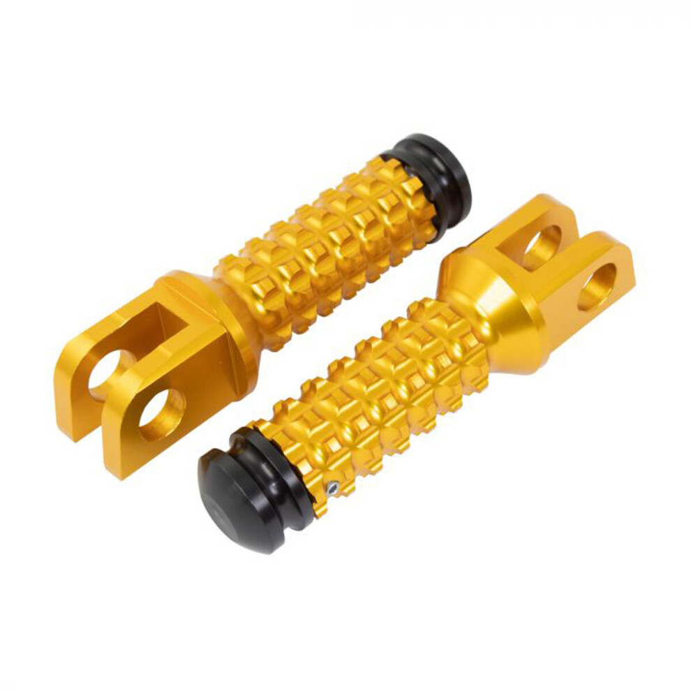 Biketek Su11f Front Alloy Footpegs With Slider For Suzuki - Pair Gold 5034862350893