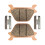Bike It AP Racing SR Supersport Sinter Rear Disc Pads Brown 1