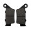 Bike It AP Racing Organic Disc Pads Black For Yamaha WR 125 - 09-18 1