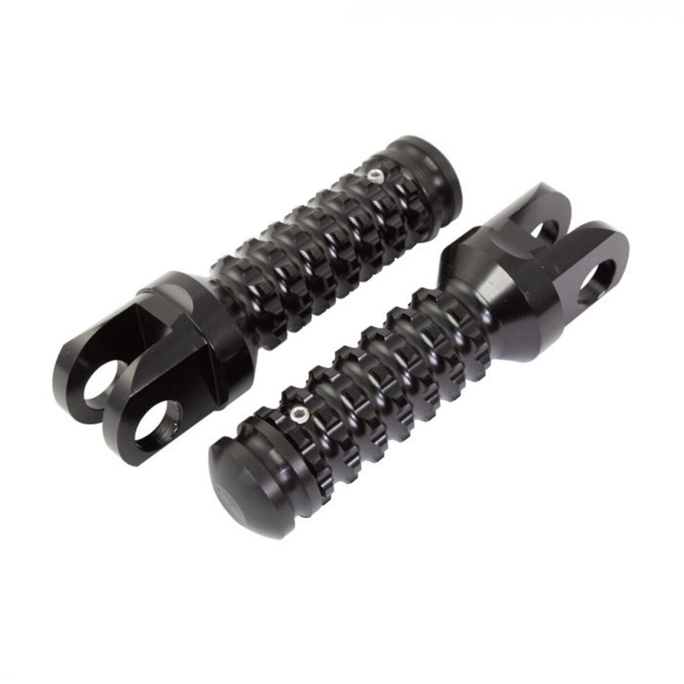 Biketek Su12f Front Alloy Footpegs With Slider For Suzuki - Pair Black 5034862350916