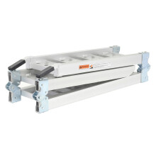 (19254 MM x 230 MM) Bike It Tri-Fold Aluminium Loading Ramp Silver