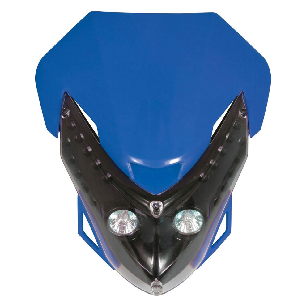 Bike It Spectre Universal Fairing Headlight Blue 5034862330635