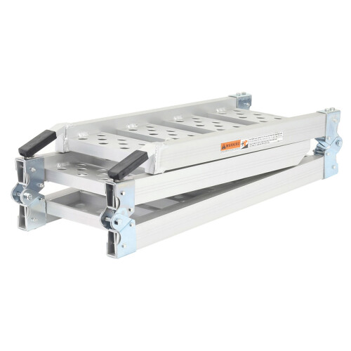 (230 MM) Bike It Tri-Fold Aluminium Loading Ramp Silver