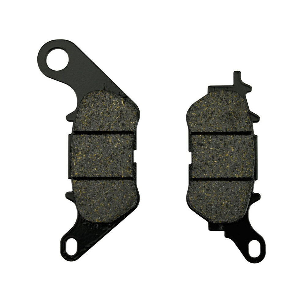 Bike It Ap Racing Organic Disc Pads For Yamaha Mt-03 16-20 / Yzf-R3 15-20 Black 5034862438751