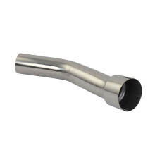 Bike It Viper Exhaust Can Connecting Link Pipe Silver For BMW R 1200 GS - 10-12