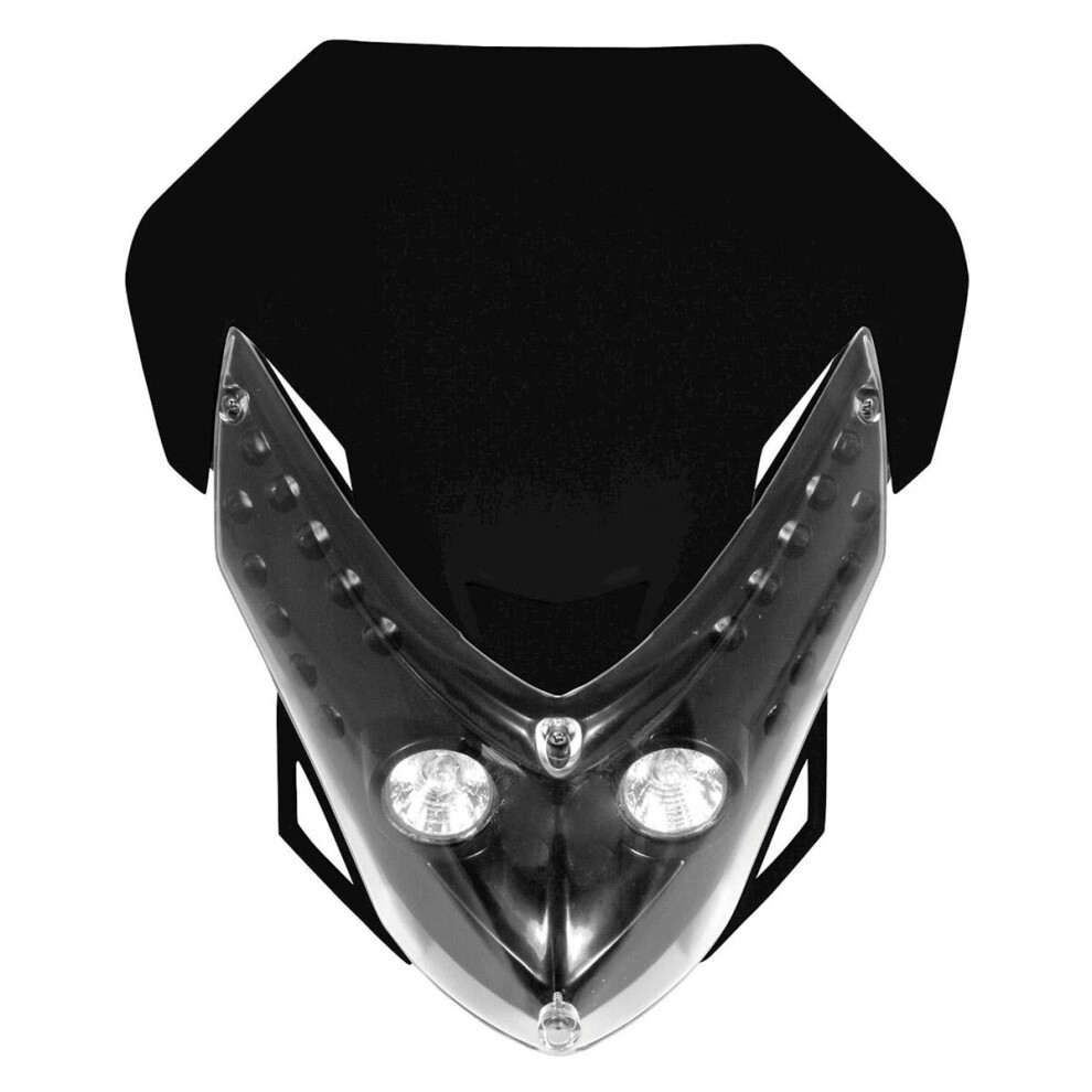 Bike It Spectre Universal Fairing Headlight Black 5034862330628