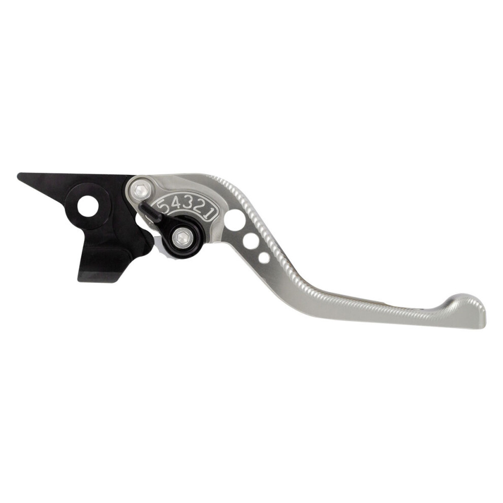Biketek Adjustable Cnc Short Brake Lever For Yamaha Hr-06 Titanium / Adjuster Black 5034862421906