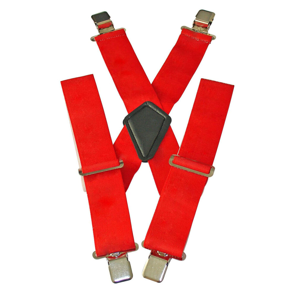 Bike It Trousers Braces Red 5034862062314