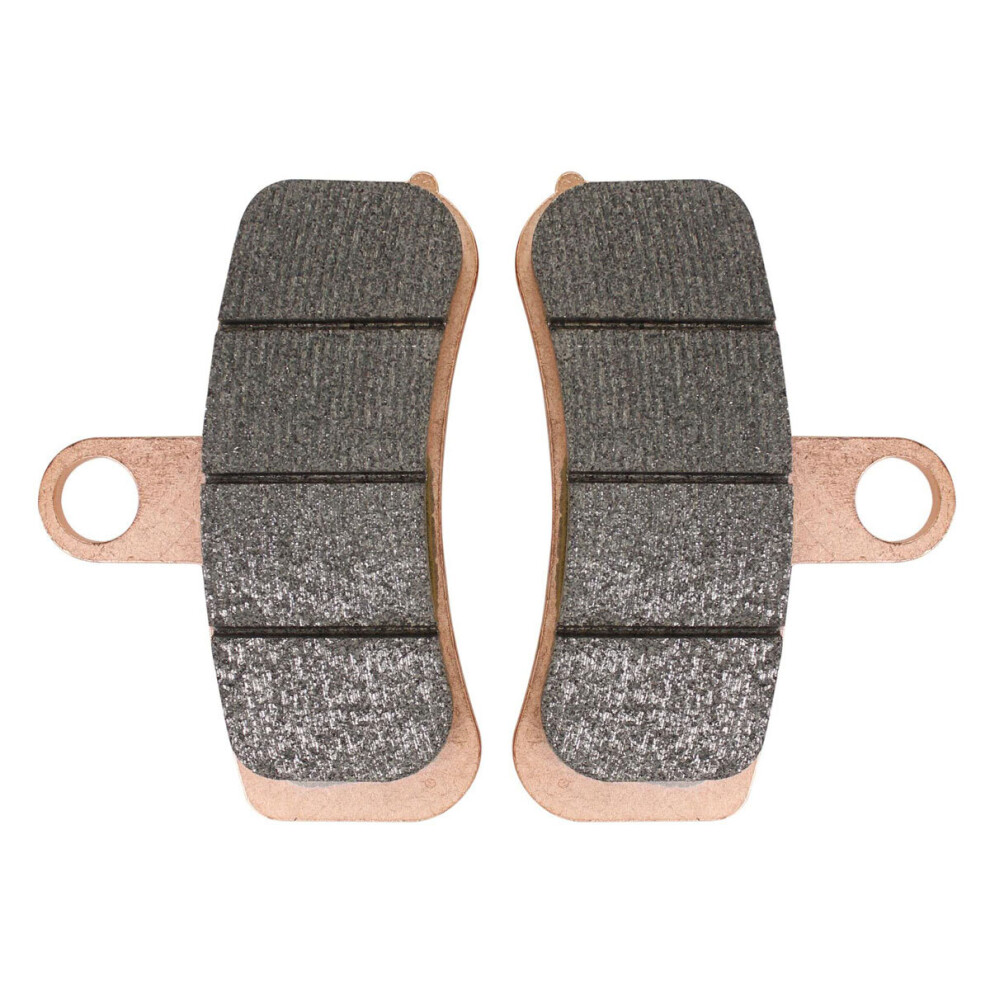 Bike It Ap Racing Sf Supersport Sinter Front Disc Pads For Harley Davidson Fld Switchback - 12-16 Grey 5034862425676