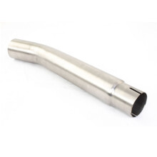 Bike It Viper Exhaust Can Connecting Link Pipe Silver For Honda CBF600 - 04-07