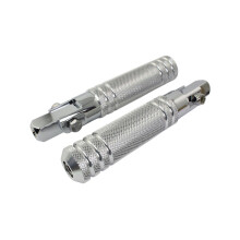 Bike It Billet Stud Type Universal Footpegs Silver