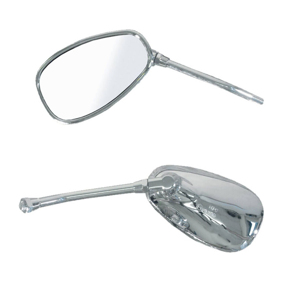 Bike It Left Hand Mirror For Yamaha Xvz 1300 Tf Venture Star - 99-00 Silver 5034862050342