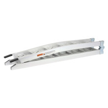 Bike It Bi-Fold Aluminium Loading Ramp Silver - 2150mm x 200mm