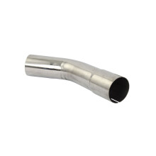 Bike It Viper Exhaust Can Connecting Link Pipe Silver For Yamaha FZ-8 - 10-15
