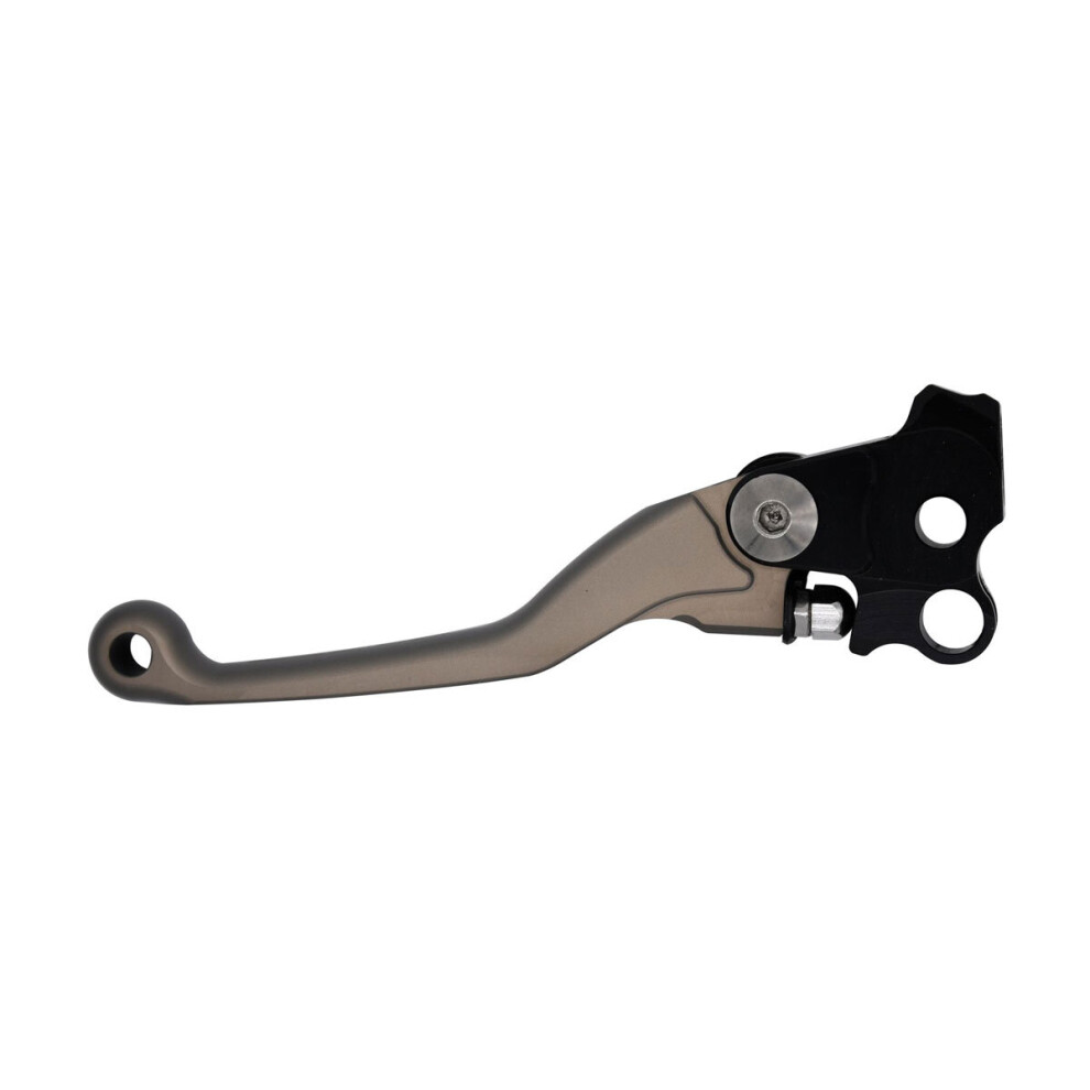 Bike It Gp-Pro Mx Alloy Flex Brake Lever For Kawasaki Kx250f 21 / Kx450f 19-21 / Kx450xc 21 Grey 5034862435316