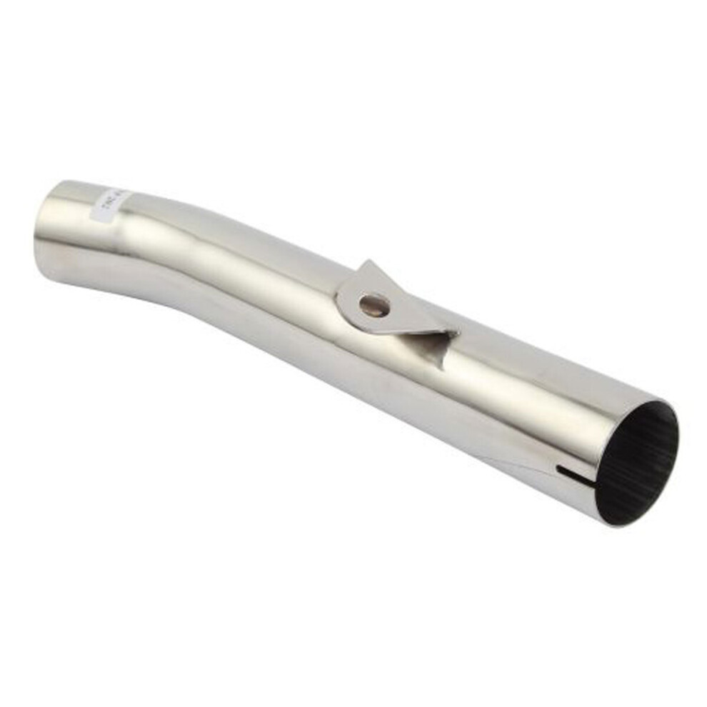 Bike It Viper Exhaust Can Connecting Link Pipe For Honda Cbr 600 F - 91-98 Silver 5034862066305