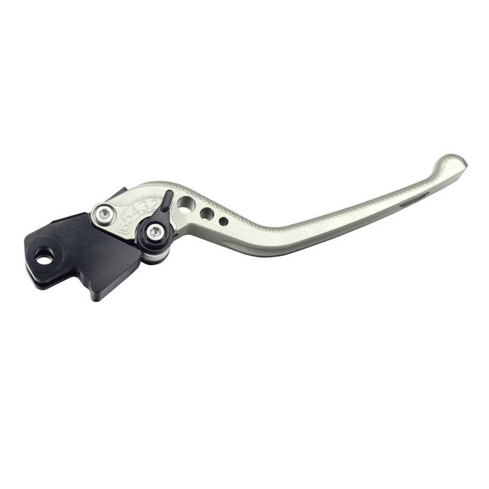 Biketek Adjustable Cnc Long Brake Lever For Yamaha Hr-05 Titanium / Adjuster Black 5034862421210