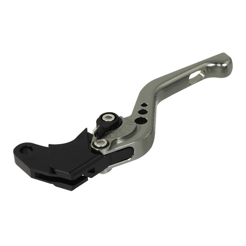 Biketek Adjustable Cnc Short Clutch Lever For Suzuki S-14 Titanium / Adjuster Black 5034862417879