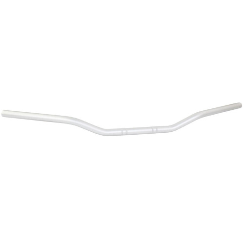 Bike It Shot Peen Low Unbraced Handlebar Silver